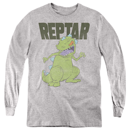 Rugrats Reptar Big - Youth Long Sleeve T-Shirt Youth Long Sleeve T-Shirt Rugrats   