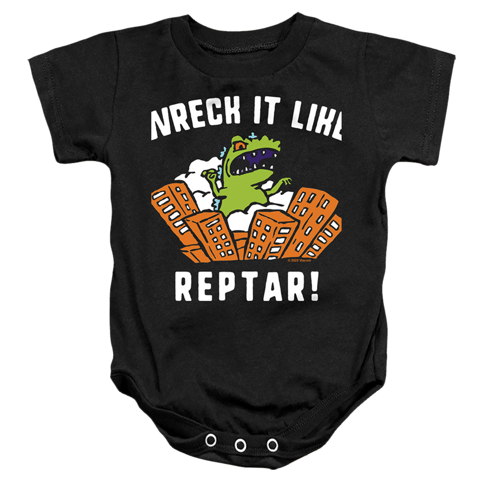 Rugrats Wreck It Like Reptar - Baby Bodysuit Baby Bodysuit Rugrats   