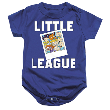 Royal baby bodysuit with Rugrats Little League graphic