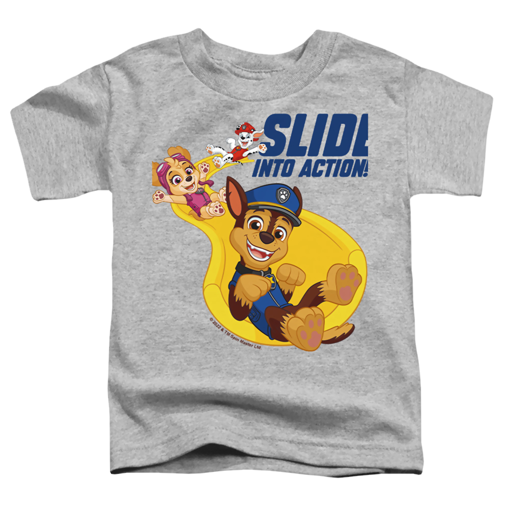 Paw Patrol Slide Into Action - Toddler T-Shirt Toddler T-Shirt Paw Patrol   