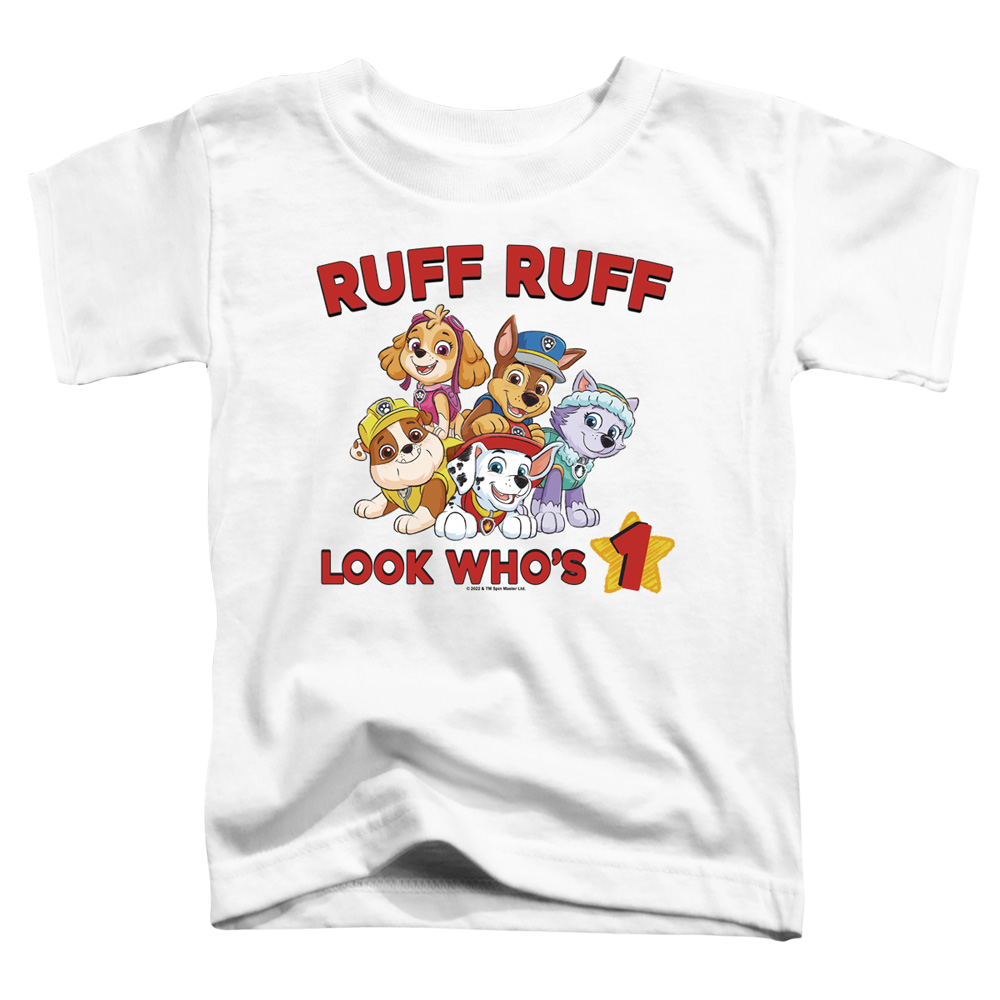 Paw Patrol Ruff Ruff Birthday - Toddler T-Shirt Toddler T-Shirt Paw Patrol   