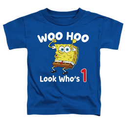 SpongeBob SquarePants Woo Hoo Birthday - Toddler T-Shirt Toddler T-Shirt SpongeBob SquarePants   