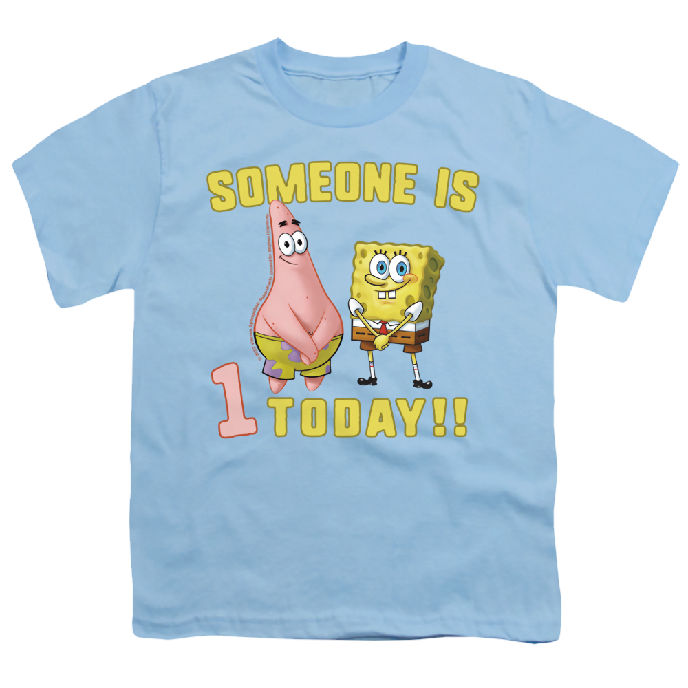 SpongeBob SquarePants Someone'S Birthday - Youth T-Shirt Youth T-Shirt (Ages 8-12) SpongeBob SquarePants   