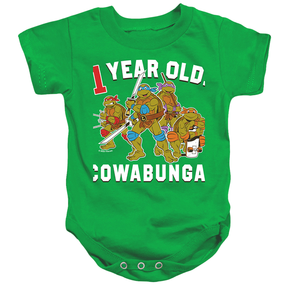 Teenage Mutant Ninja Turtles Cowabunga Birthday - Baby Bodysuit Baby Bodysuit Teenage Mutant Ninja Turtles   