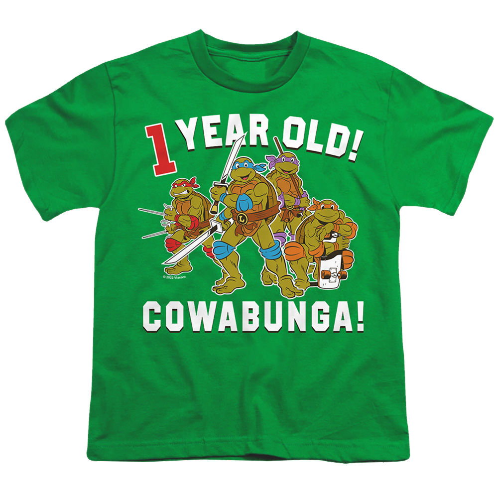 Teenage Mutant Ninja Turtles Cowabunga Birthday - Youth T-Shirt Youth T-Shirt (Ages 8-12) Teenage Mutant Ninja Turtles   