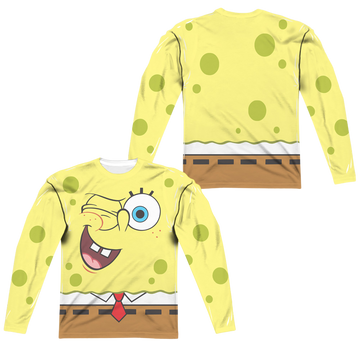 SpongeBob SquarePants Wink Face men's all-over print long sleeve