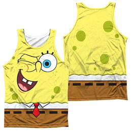 SpongeBob SquarePants Wink Face - Men's All Over Print Tank Top Men's All Over Print Tank SpongeBob SquarePants   