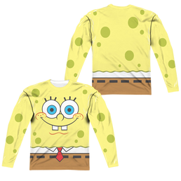SpongeBob SquarePants Smiling Face - Men's All-Over Print Long Sleeve Men's All-Over Print Long Sleeve SpongeBob SquarePants   