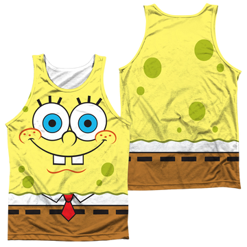 SpongeBob SquarePants Smiling Face men's all-over print tank