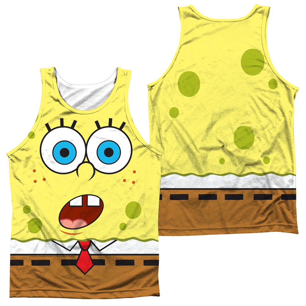SpongeBob SquarePants Surprise Face - Men's All Over Print Tank Top Men's All Over Print Tank SpongeBob SquarePants   