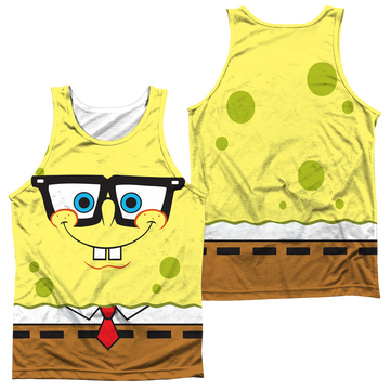 SpongeBob SquarePants Nerd Face men's all-over print tank