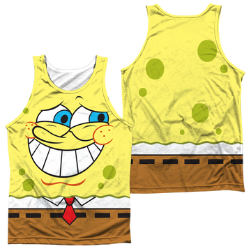 SpongeBob SquarePants Guilty Face men's all-over print tank
