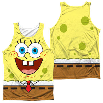 SpongeBob SquarePants Goofy Face men's all-over print tank