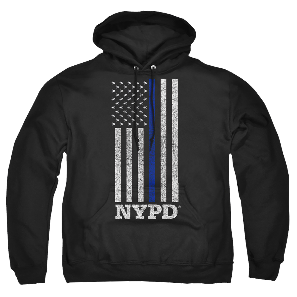 New York City Thin Blue Line Pullover Hoodie Pullover Hoodie New York City   