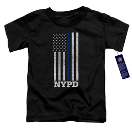 New York City Thin Blue Line Toddler T-Shirt Toddler T-Shirt New York City   