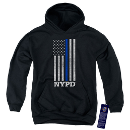 New York City Thin Blue Line Youth Hoodie (Ages 8-12) Youth Hoodie (Ages 8-12) New York City   