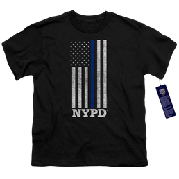 New York City Thin Blue Line Youth T-Shirt (Ages 8-12) Youth T-Shirt (Ages 8-12) New York City   