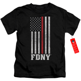 NYC Thin Red Line - Kid's T-Shirt Kid's T-Shirt (Ages 4-7) New York City   