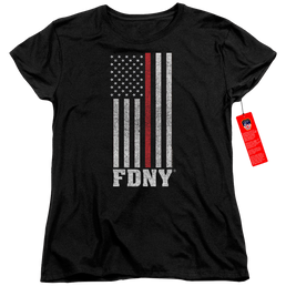 NYC Thin Red Line - Women's T-Shirt Women's T-Shirt New York City   