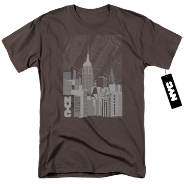 Nyc Manhattan Monochrome - Men's Regular Fit T-Shirt Men's Regular Fit T-Shirt New York City   