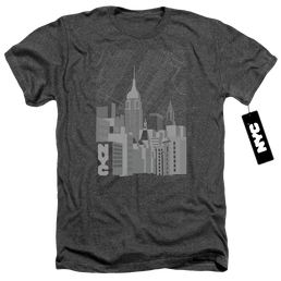 New York City Manhattan Monochrome Men's Heather T-Shirt Men's Heather T-Shirt New York City   