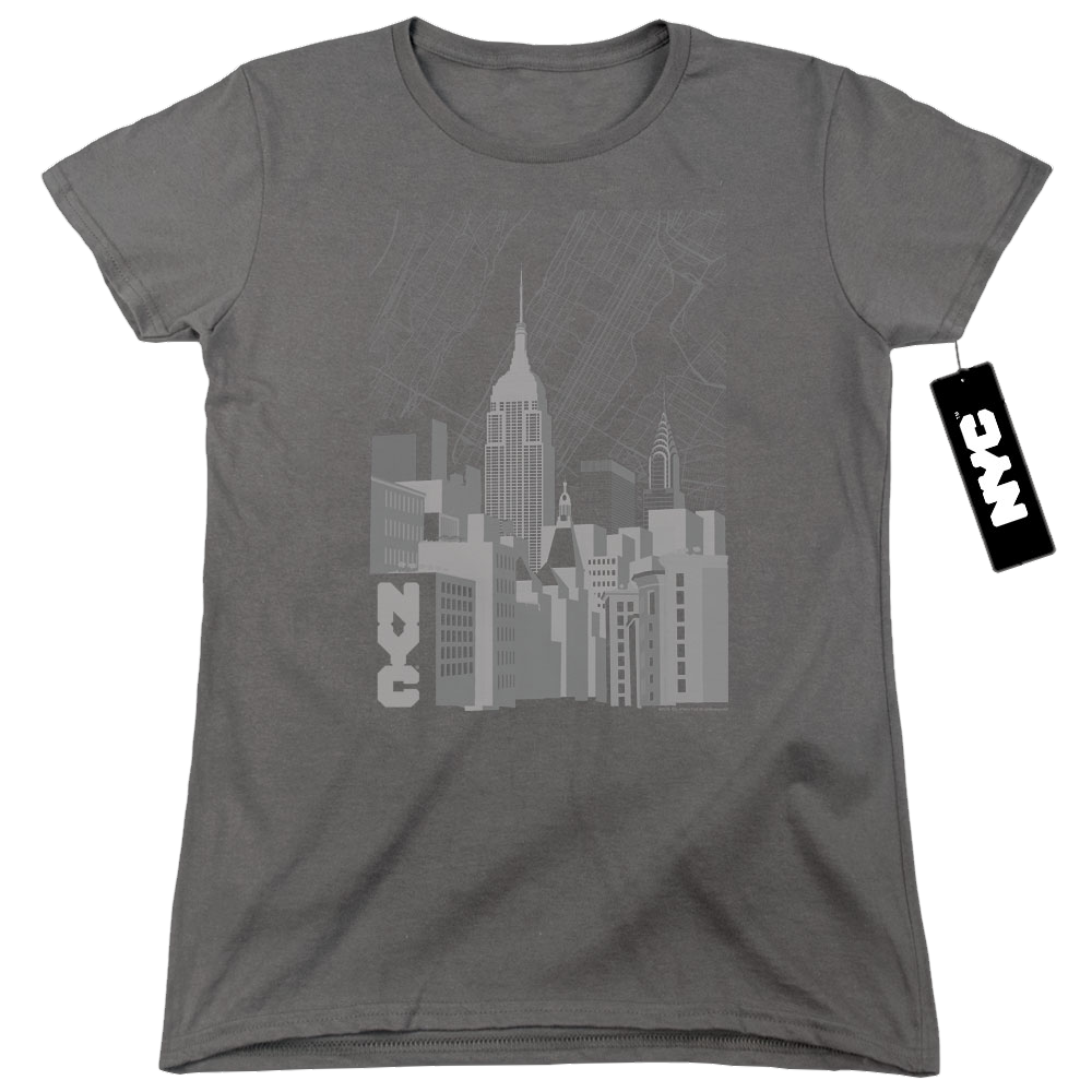 New York City Manhattan Monochrome Women's T-Shirt Women's T-Shirt New York City   