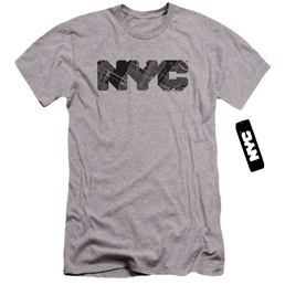 NYC Nyc Map Fill - Men's Premium Slim Fit T-Shirt Men's Premium Slim Fit T-Shirt New York City   