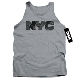 NYC Nyc Map Fill - Men's Tank Top Men's Tank New York City   