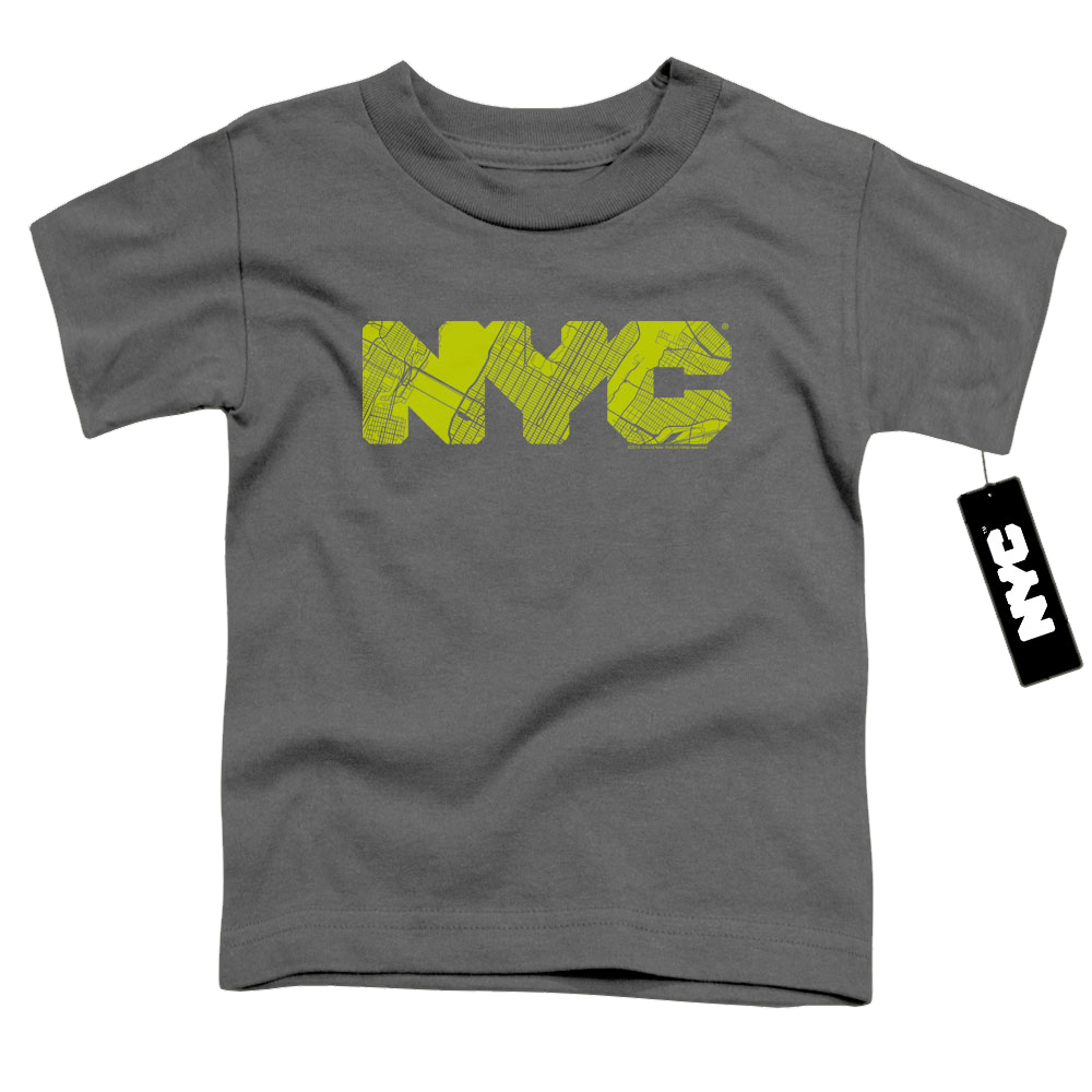 NYC Nyc Map Fill - Toddler T-Shirt Toddler T-Shirt New York City   