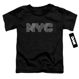 NYC Nyc Map Fill - Toddler T-Shirt Toddler T-Shirt New York City   