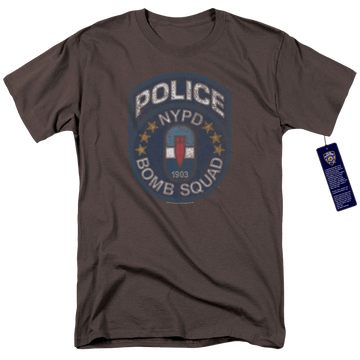 New York City Bomb Squad Men's Regular Fit T-Shirt Men's Regular Fit T-Shirt New York City   