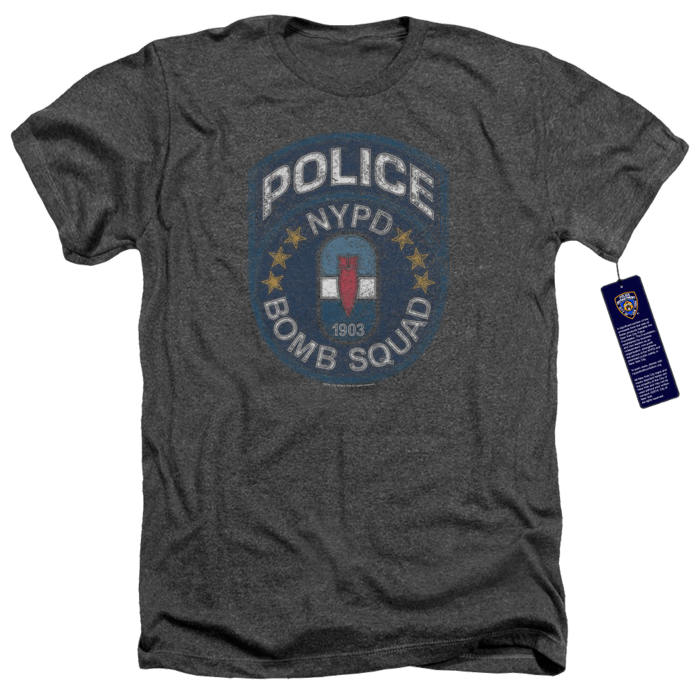 New York City Bomb Squad Men's Heather T-Shirt Men's Heather T-Shirt New York City   