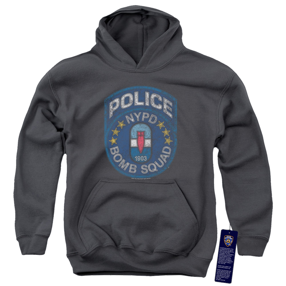 New York City Bomb Squad Youth Hoodie (Ages 8-12) Youth Hoodie (Ages 8-12) New York City   