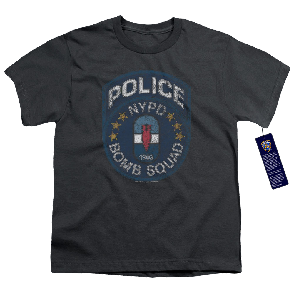 New York City Bomb Squad Youth T-Shirt (Ages 8-12) Youth T-Shirt (Ages 8-12) New York City   