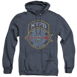 Nyc Highway Patrol - Heather Pullover Hoodie Heather Pullover Hoodie New York City   