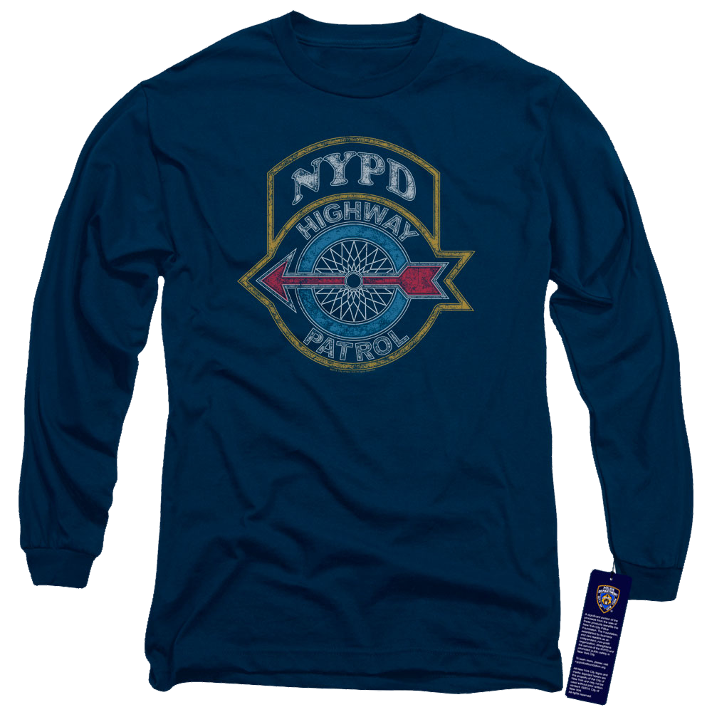 New York City Highway Patrol Men's Long Sleeve T-Shirt Men's Long Sleeve T-Shirt New York City   
