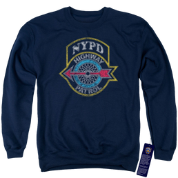 New York City Highway Patrol Men's Crewneck Sweatshirt Men's Crewneck Sweatshirt New York City   