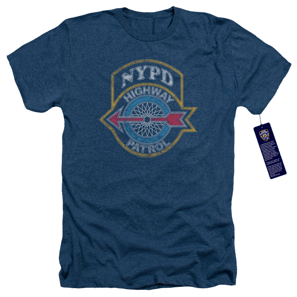New York City Highway Patrol Men's Heather T-Shirt Men's Heather T-Shirt New York City   