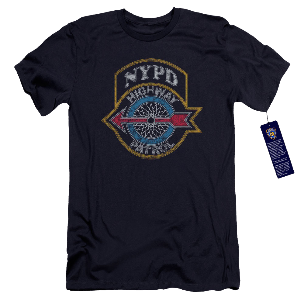 New York City Highway Patrol Men's Premium Slim Fit T-Shirt Men's Premium Slim Fit T-Shirt New York City   