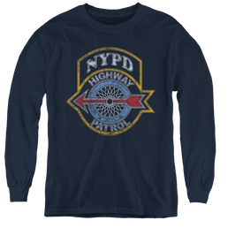 Nyc Highway Patrol - Youth Long Sleeve T-Shirt Youth Long Sleeve T-Shirt New York City   
