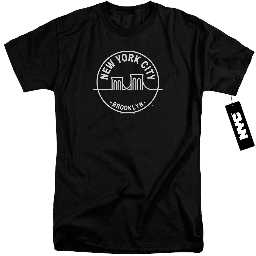 New York City See Nyc Brooklyn Men's Tall Fit T-Shirt Men's Tall Fit T-Shirt New York City   