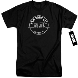 New York City See Nyc Brooklyn Men's Tall Fit T-Shirt Men's Tall Fit T-Shirt New York City   