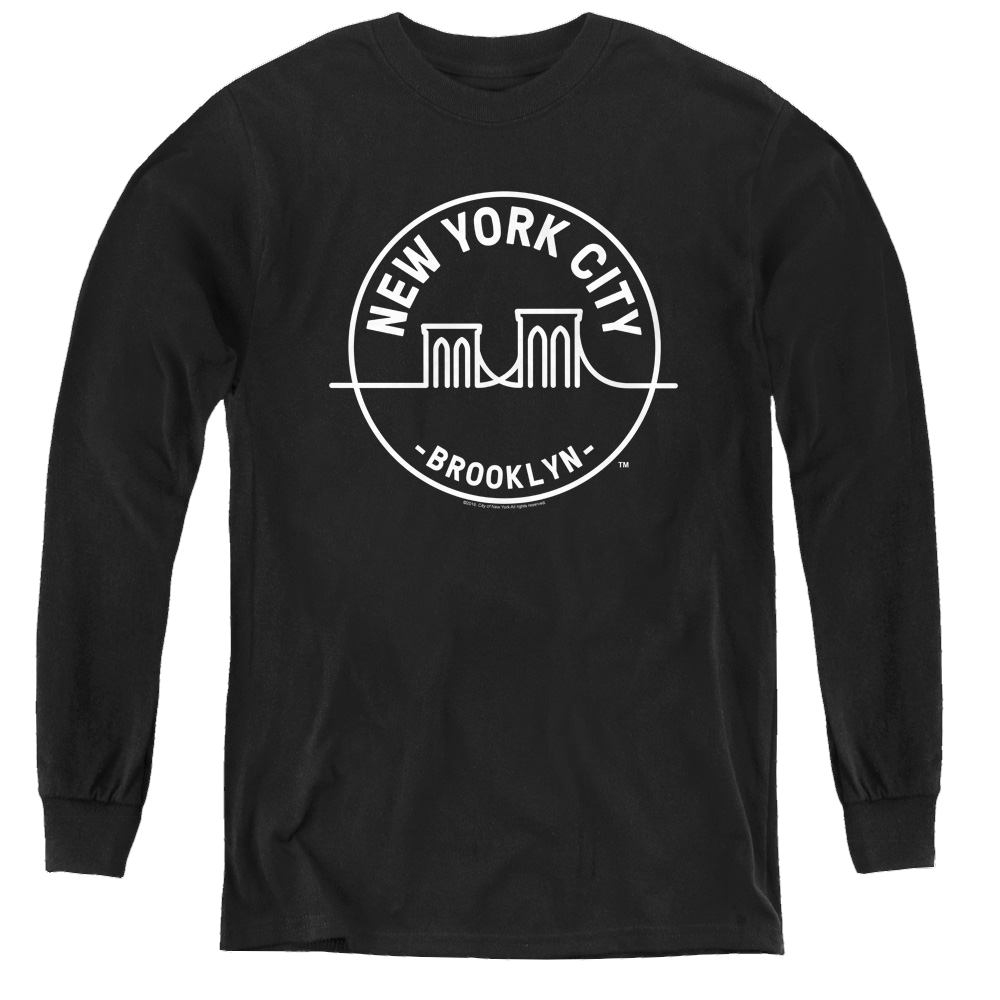 Nyc See Nyc Brooklyn - Youth Long Sleeve T-Shirt Youth Long Sleeve T-Shirt New York City   