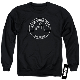New York City See Nyc Bronx Men's Crewneck Sweatshirt Men's Crewneck Sweatshirt New York City   