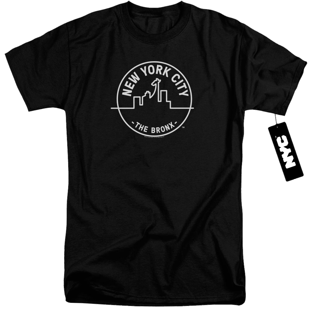 New York City See Nyc Bronx Men's Tall Fit T-Shirt Men's Tall Fit T-Shirt New York City   