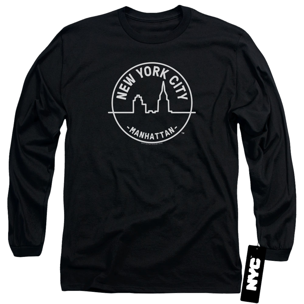 New York City See Nyc Manhattan Men's Long Sleeve T-Shirt Men's Long Sleeve T-Shirt New York City   