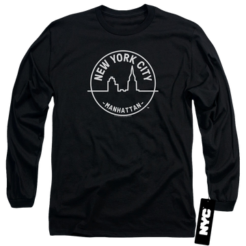 New York City See Nyc Manhattan Men's Long Sleeve T-Shirt Men's Long Sleeve T-Shirt New York City   