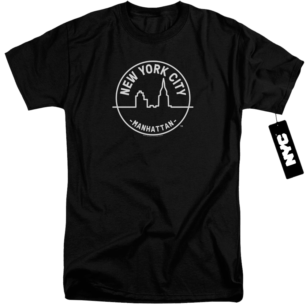 New York City See Nyc Manhattan Men's Tall Fit T-Shirt Men's Tall Fit T-Shirt New York City   