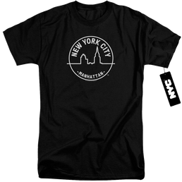 New York City See Nyc Manhattan Men's Tall Fit T-Shirt Men's Tall Fit T-Shirt New York City   
