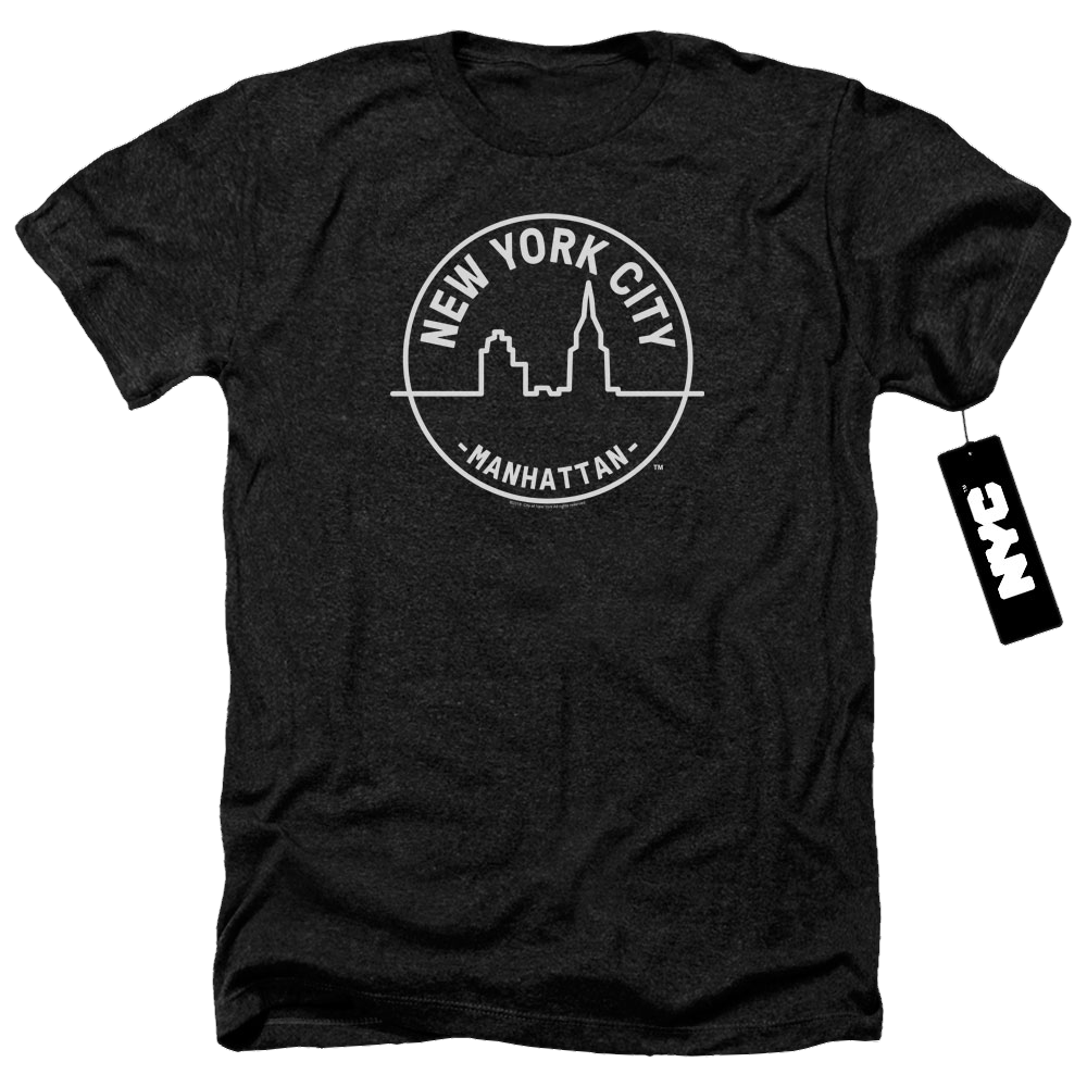 New York City See Nyc Manhattan Men's Heather T-Shirt Men's Heather T-Shirt New York City   